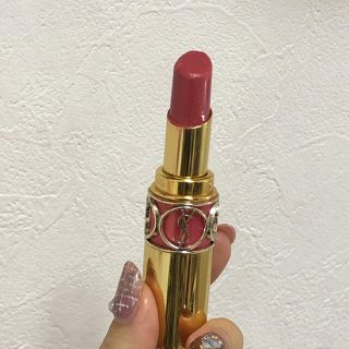 イヴサンローランボーテ(Yves Saint Laurent Beaute)の□サンローラン　ヴォリュプテシャイン　13 ピンクバビロン(口紅)