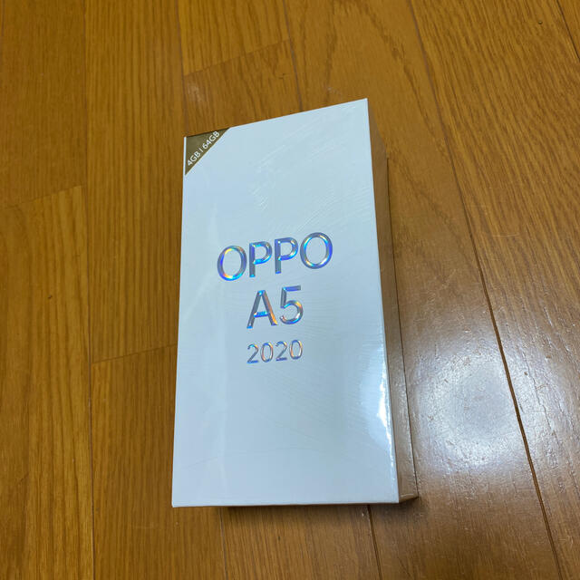 (新品未使用) oppo A5 2020 ブルー