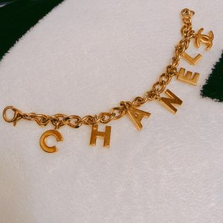 シャネル(CHANEL)のCHANELゴールドブレスレットビンテージ正規品(ブレスレット/バングル)