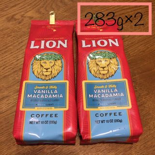 ライオンコーヒー バニラマカダミア 283g×2(コーヒー)