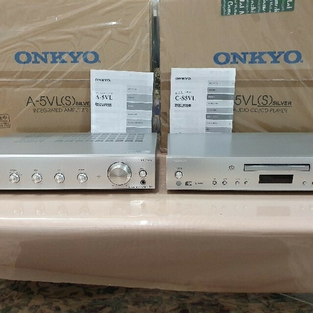恵みの時 ONKYO A-5VL プリメインアンプ&C-S5VL CD Player | ochge.org