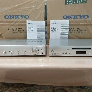 オンキヨー(ONKYO)のONKYO オンキョー A-5VL ＆ C-S5VL(アンプ)