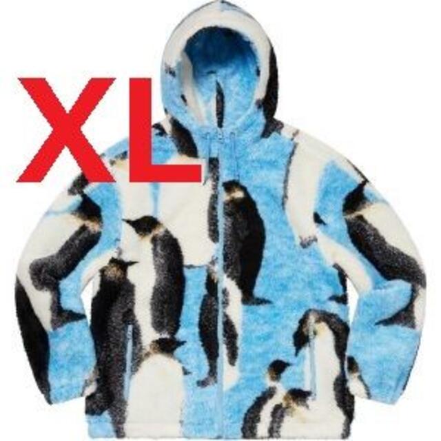 Supreme Penguins Hooded Fleece Jacket