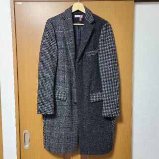 ビューティアンドユースユナイテッドアローズ(BEAUTY&YOUTH UNITED ARROWS)のHarris Tweed チェスターコート(チェスターコート)