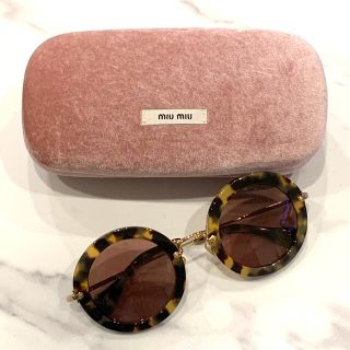 ミュウミュウ(miumiu)のmiumiuサングラス★べっこう柄(サングラス/メガネ)