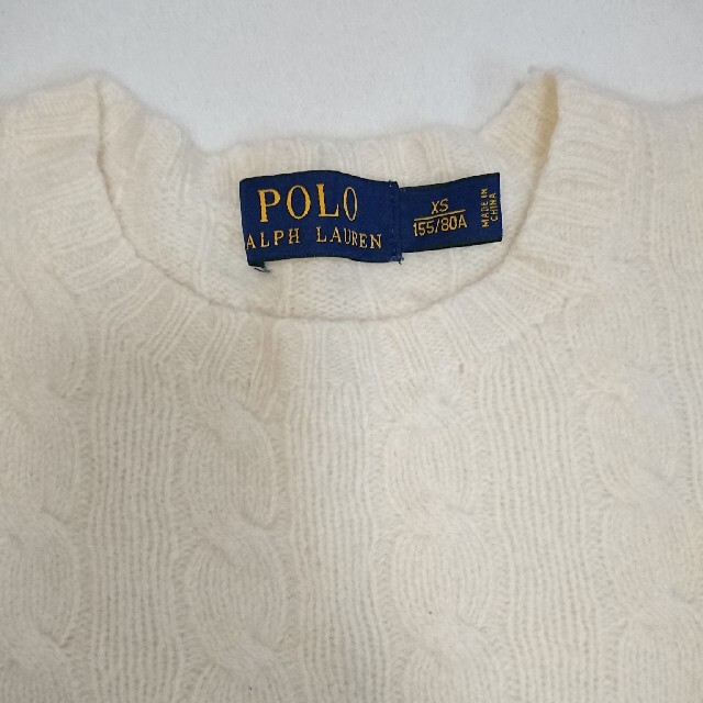 Ralph Lauren(ラルフローレン)のラルフローレン ニット セーター キッズ/ベビー/マタニティのキッズ服女の子用(90cm~)(ニット)の商品写真