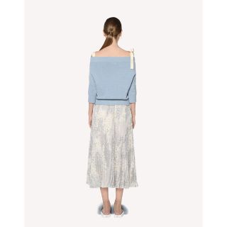 Red Valentino レッド ヴァレンティノ オフショルダー リボンニット