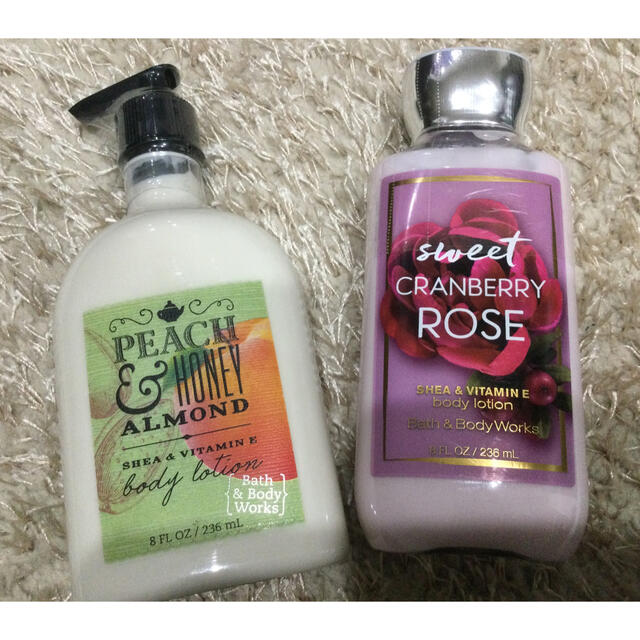 Bath & Body Works(バスアンドボディーワークス)の新品♡バスアンドボディワークス ボディローション　2本セット コスメ/美容のボディケア(ボディローション/ミルク)の商品写真