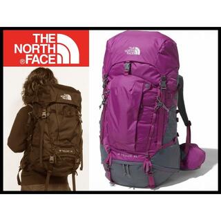 ザノースフェイス(THE NORTH FACE)の新品 ノースフェイス NMW61809 テルス42 リュック 43L ピンク M(リュック/バックパック)