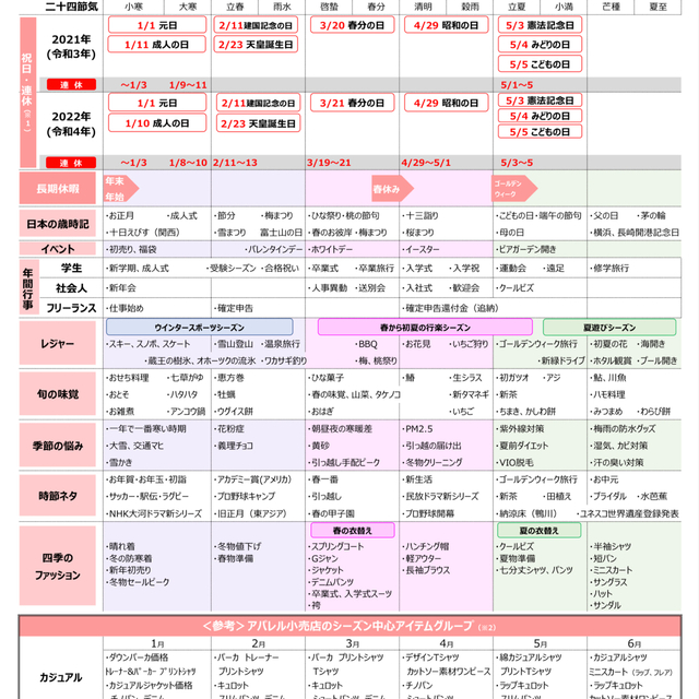 2021年 販促カレンダー （祝日改訂済）Ra002 インテリア/住まい/日用品の文房具(カレンダー/スケジュール)の商品写真