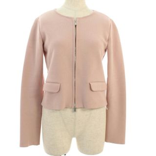 フォクシー(FOXEY) ニットジャケット ノーカラージャケット(レディース