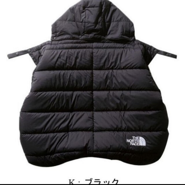 THE North Face Baby Shell Blanket Black キッズ/ベビー/マタニティのこども用ファッション小物(おくるみ/ブランケット)の商品写真