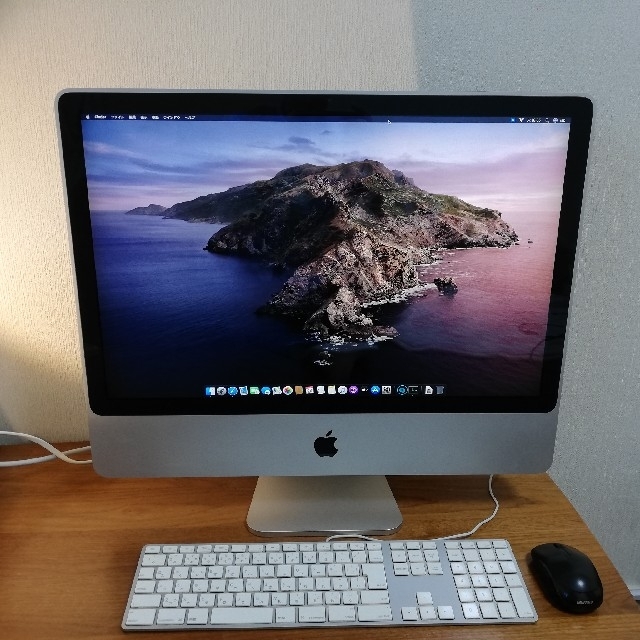 Apple(アップル)のiMac 2008 early　SSD換装品 スマホ/家電/カメラのPC/タブレット(デスクトップ型PC)の商品写真