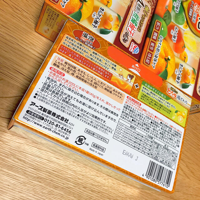 アース製薬(アースセイヤク)のアース製薬 温泡とろり炭酸湯ぜいたく柑橘柚子12錠入 × 3 点セット コスメ/美容のボディケア(入浴剤/バスソルト)の商品写真