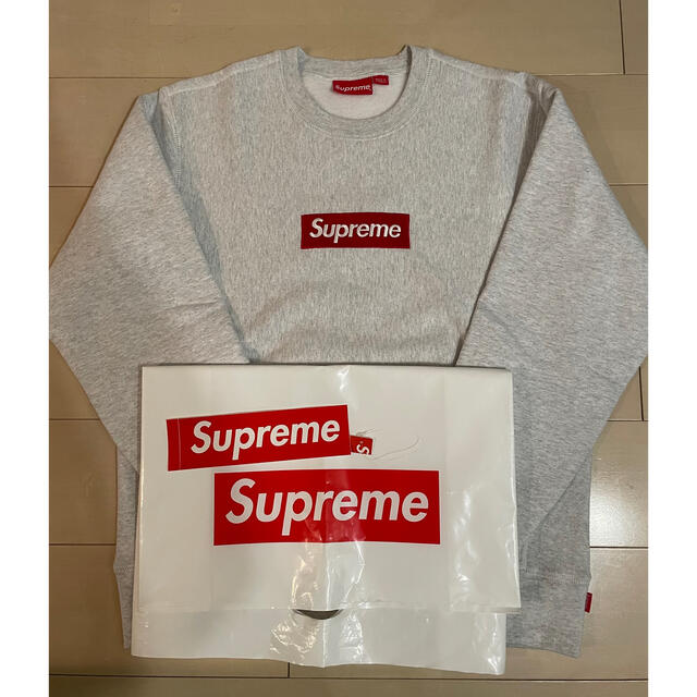 supreme box logo crewneck ボックスロゴ　M