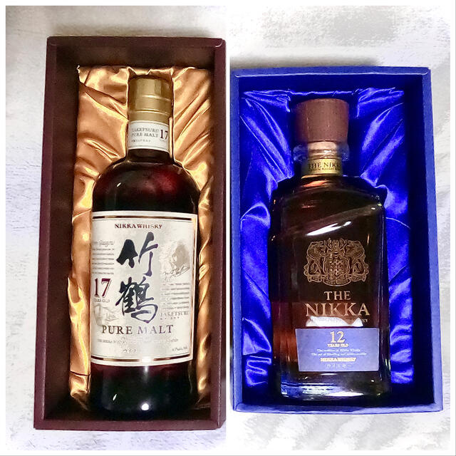 食品/飲料/酒竹鶴17年、ザ・ニッカ12年