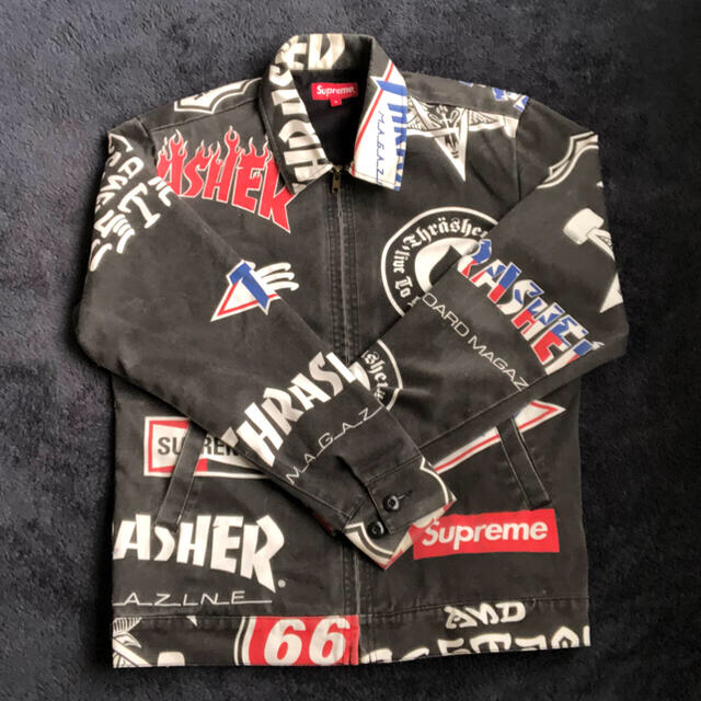 Supreme THRASHER Work Jacket 15ssミリタリージャケット