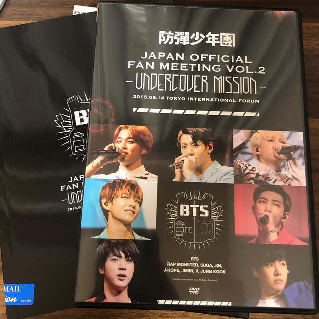 BTS  UNDERCOVER MISSION ファンミ DVD