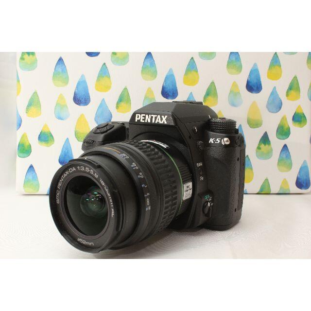 PENTAX - PENTAX K-5, 18-55mm F3.5-5.6, Wifi機能付き