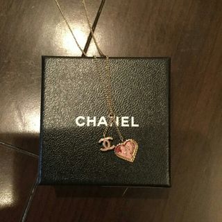 シャネル(CHANEL)のシャネル ハートネックレス(ネックレス)