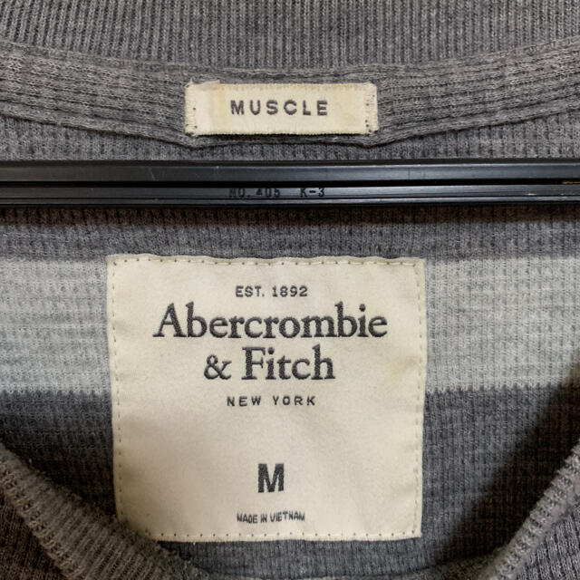 Abercrombie&Fitch(アバクロンビーアンドフィッチ)の【状態良好】Abercrombie&Fitch  ニットシャツ メンズのトップス(ニット/セーター)の商品写真