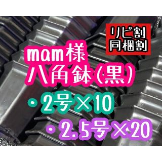 mam様 八角鉢(プランター)