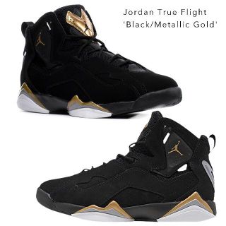 ナイキ(NIKE)のJordan True Flight [Black/Metallic Gold](スニーカー)