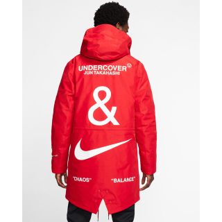 アンダーカバー(UNDERCOVER)のUNDERCOVER × NIKE 3レイヤー フィッシュテール パーカー M(マウンテンパーカー)