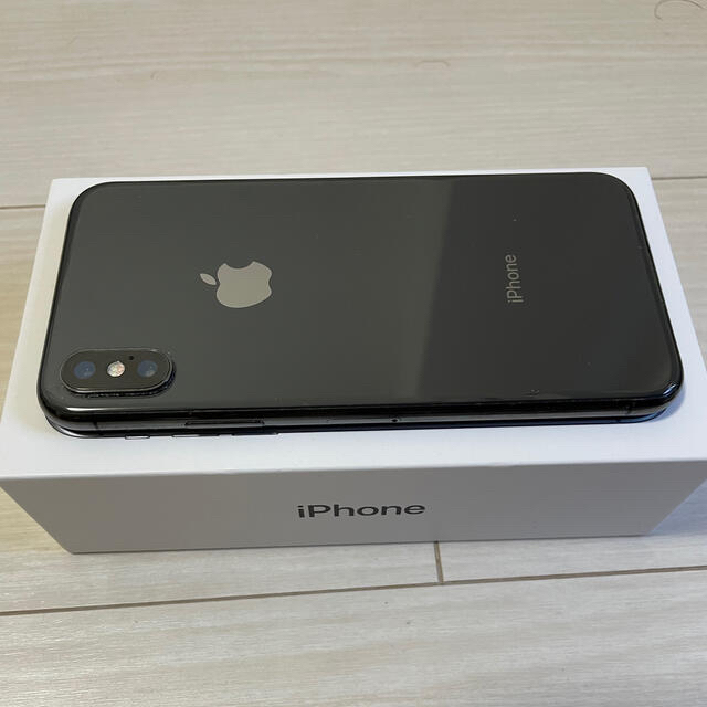 apple版 simフリー　iphone X 64GB 超美品