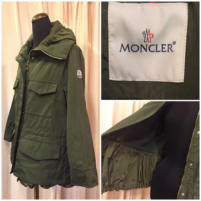 MONCLER モンクレール ブルゾン ミリタリージャケット カーキ