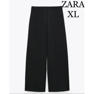 ザラ(ZARA)の新品未使用ZARAハイウエストパンツ XL(カジュアルパンツ)