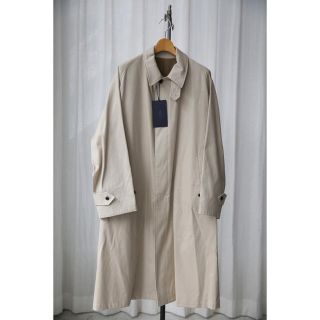 コモリ(COMOLI)のURU COTTON CHINO TWILL / BALMACAAN COAT(ステンカラーコート)