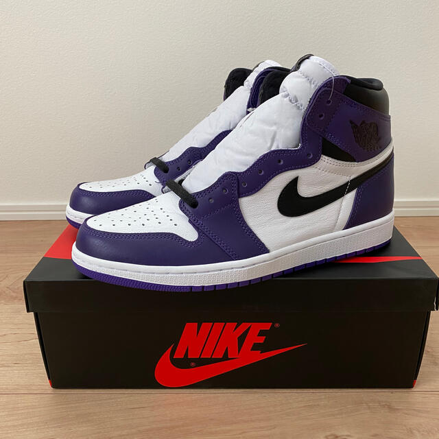 AIR JORDAN 1  COURT PURPLE  29 cm