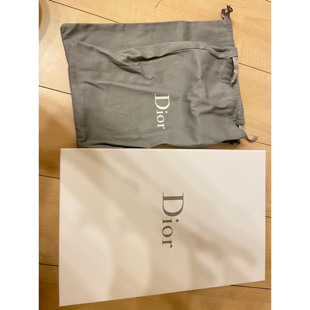 christian dior チュール　パンプス　リボン