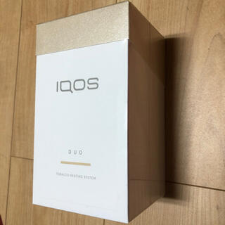 アイコス(IQOS)の【新品未開封】iQOS DUO3 ゴールド(タバコグッズ)
