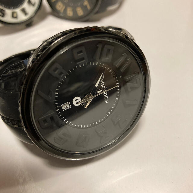 ルシェルブルーにて購入 テンデンス 時計 ラウンドガリバー  ブラック