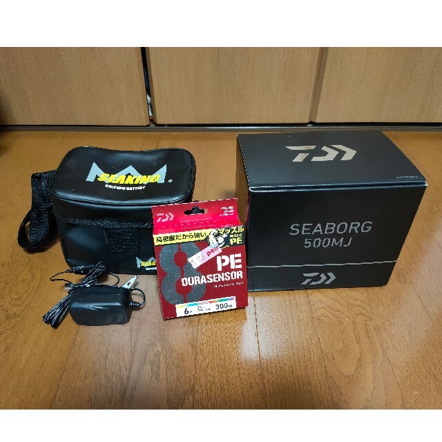 ダイワ　シーボーグ500MJ バッテリーセット品　DAIWA　電動　リール