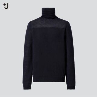 ジルサンダー(Jil Sander)の新品！タグ付！ユニクロ×ジルサンダー　タートルネックネックセーター＋J  ＸS　(ニット/セーター)