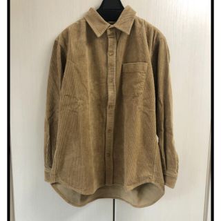 アングリッド(Ungrid)の新品 コーデュロイビッグシャツ(シャツ/ブラウス(長袖/七分))