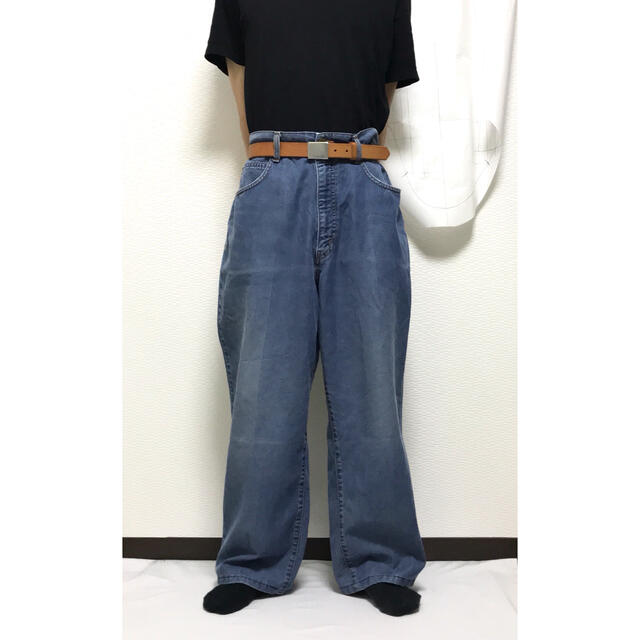 KENZO(ケンゾー)のVINTAGE KENZO Cupra Wide Jeans メンズのパンツ(デニム/ジーンズ)の商品写真