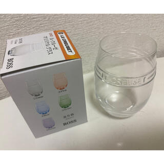 ルクルーゼ(LE CREUSET)のルクルーゼ　グラス　クリア　390ml(グラス/カップ)