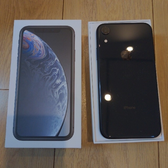 iPhone XR Black 64GB SIMフリー-