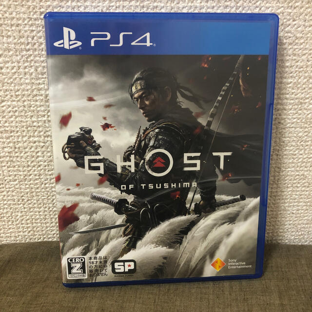 PlayStation4(プレイステーション4)のGhost of Tsushima（ゴースト・オブ・ツシマ） PS4 エンタメ/ホビーのゲームソフト/ゲーム機本体(家庭用ゲームソフト)の商品写真