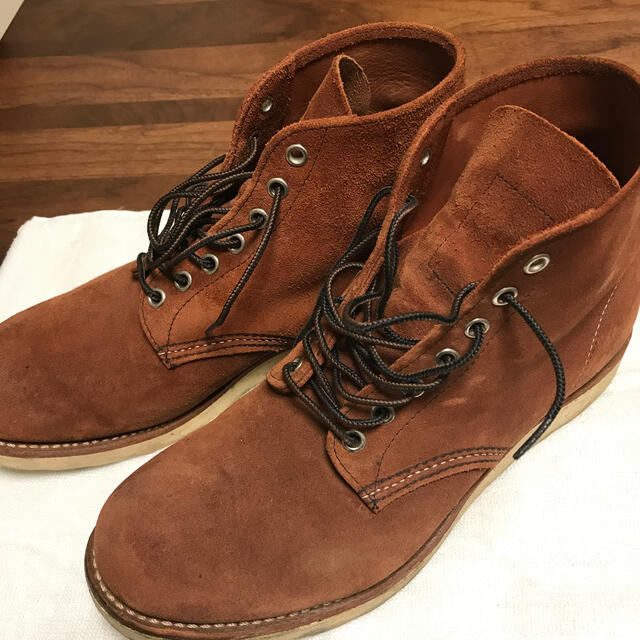 REDWING - Glndo様 専用☆ RED WING 茶スエード 8813 26.5cmの通販 by