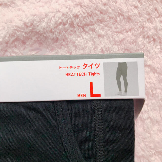 UNIQLO(ユニクロ)のLサイズ　ブラック　メンズ　ヒートテック　タイツ メンズのアンダーウェア(その他)の商品写真