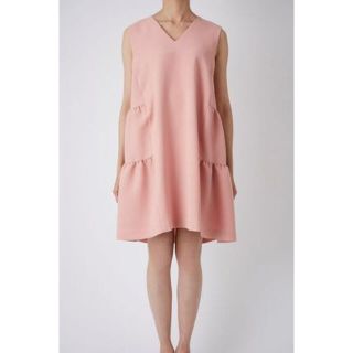 バーニーズニューヨーク(BARNEYS NEW YORK)の新品未使用 YOKO CHAN Back Tiered Dress(ひざ丈ワンピース)