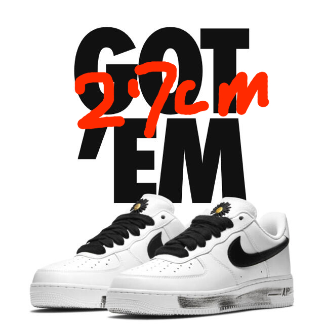 2022正規激安】 NIKE エアフォース1 ナイキ×G-DRAGON - スニーカー