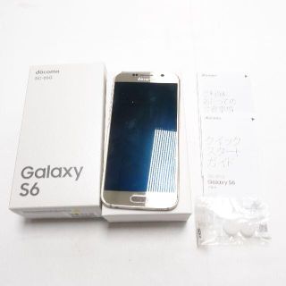 ギャラクシー(Galaxy)の[GALAXY] S6 SC-05G本体 32G ゴールド(スマートフォン本体)