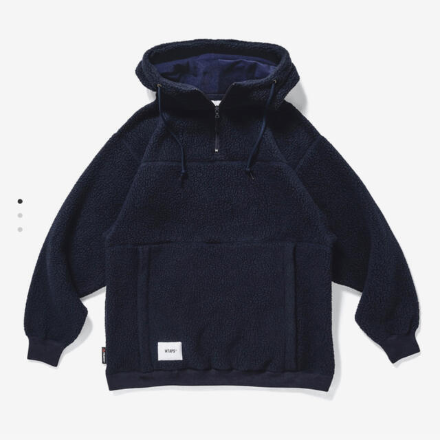 wtaps 20aw pine cone hooded fleece nvy L
