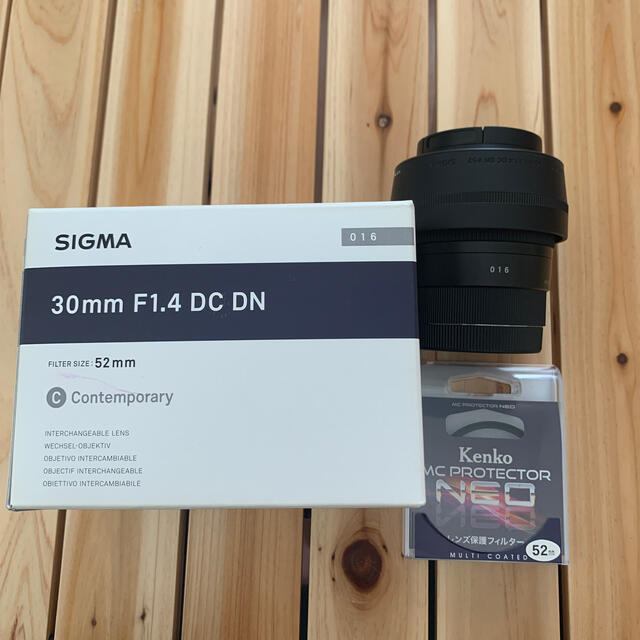 【美品】SIGMA 30mm F1.4 DC DN ソニーEマウント用